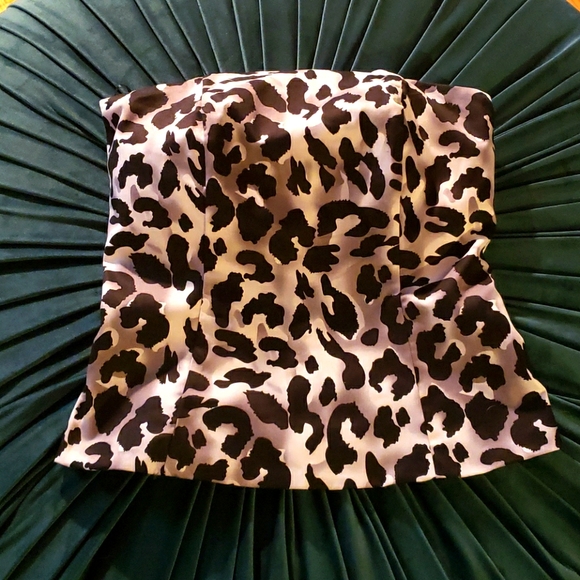 Cache animal print tube top. - Picture 1 of 4